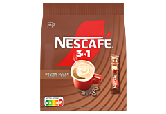 Nescafé 3in1 Brown Sugar Rozpuszczalny napój kawowy 165 g (10 x 16,5 g)