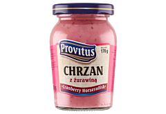 Provitus Chrzan z żurawiną 170 g