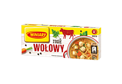 Winiary Rosół wołowy 120 g (12 sztuk)