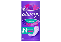 Always Daily Fresh Normal, O świeżym zapachu, 30X