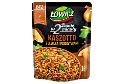 Łowicz Kaszotto kasza gryczana z cebulką i podgrzybkami 250 g