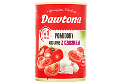 Dawtona Pomidory krojone z czosnkiem 400 g