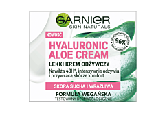 Garnier Hyaluronic Aloe Cream Lekki krem odżywczy 50 ml