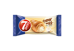 7 Days Super Max Rogalik z nadzieniem o smaku waniliowym 110 g