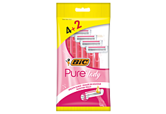 BiC Pure Lady Jednoczęściowe maszynki do golenia 6 sztuk