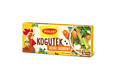 Winiary Kogutek Rosół drobiowy 108 g (12 sztuk)