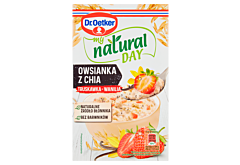 Dr. Oetker My Natural Day Owsianka z chia truskawka-wanilia 51 g