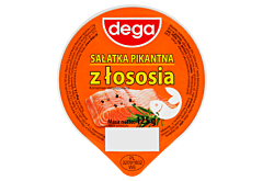 dega Sałatka pikantna z łososia 125 g