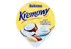 Bakoma Kremowy jogurt kokosowo-migdałowy 140 g