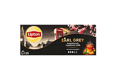 Lipton Earl Grey Herbata czarna 37,5 g (25 torebek)