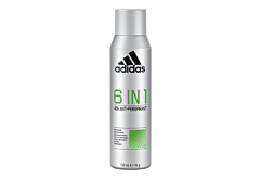 Adidas 6 in 1 Antyperspirant w sprayu 150 ml