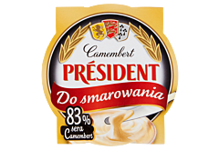 Président Ser topiony Camembert do smarowania 120 g