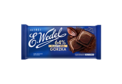 E. Wedel Czekolada klasyczna gorzka 64 % 90 g 