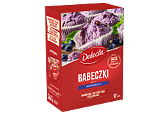 Delecta Babeczki smak borówkowy mieszanka do domowego wypieku ciasta 280 g