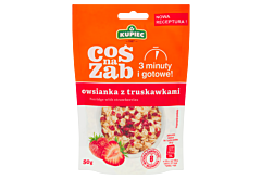 Kupiec Coś na ząb Owsianka z truskawkami 50 g