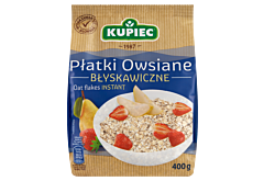 Kupiec Płatki owsiane błyskawiczne 400 g