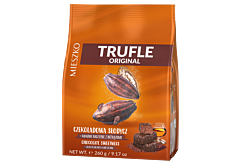 Mieszko Trufle Original Cukierki z rumem w czekoladzie 260 g