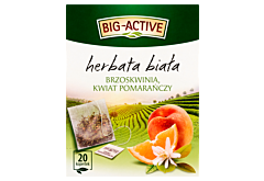 Big-Active Herbata biała brzoskwinia kwiat pomarańczy 30 g (20 x 1,5 g)