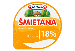 Piątnica Śmietana 18 % 200 g