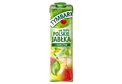 Tymbark Sok 100 % polskie jabłka z agrestem 1 l