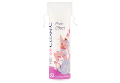 Cleanic Pure Effect Płatki kosmetyczne 80 sztuk