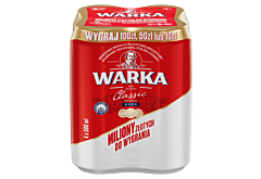 Warka Classic Piwo jasne 4 x 500 ml