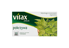 Vitax Zioła Herbatka ziołowa pokrzywa 30 g (20 x 1,5 g)