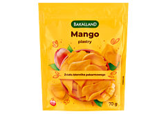 Bakalland Mango plastry 70 g