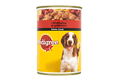 Pedigree z wołowiną w galaretce Karma pełnoporcjowa 400 g