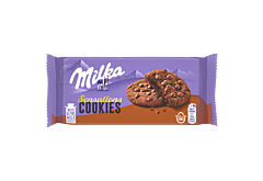 Milka Sensations Cookies Ciastka kakaowe z miękkim środkiem i kawałkami czekolady mlecznej 156 g