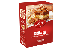 Delecta Krówka mieszanka do domowego wypieku ciasta 530 g