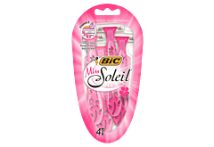 BiC Miss Soleil 3-ostrzowa maszynka do golenia 4 sztuki