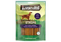 Purina AdVENTuROS Strips Karma dla psów dziki smak sarniny 90 g