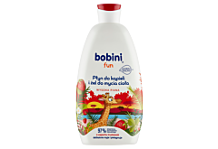 bobini fun Płyn do kąpieli i żel do mycia ciała o zapachu truskawek 500 ml