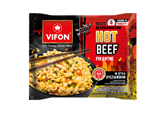 Vifon Hot Beef Danie błyskawiczne 90 g