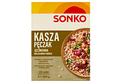 Sonko Kasza jęczmienna pęczak 400 g (4 x 100 g)