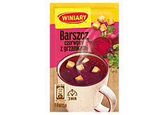 Winiary Barszcz czerwony z grzankami 16 g 