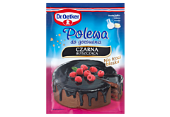 Dr. Oetker Polewa do gotowania czarna błyszcząca 77 g