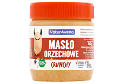 NaturAvena Masło orzechowe crunchy 340 g