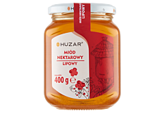 Huzar Miód nektarowy lipowy 400 g