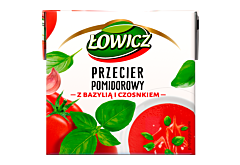 Łowicz Przecier pomidorowy z bazylią i czosnkiem 500 g