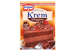 Dr. Oetker Krem do tortów i ciast smak czekoladowy 140 g