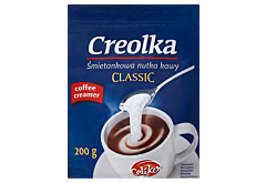 Creolka Classic Śmietankowa nutka kawy Zabielacz do napojów 200 g