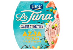 Lisner La Tuna Sałatka z tuńczykiem w stylu azjatyckim z warzywami 160 g