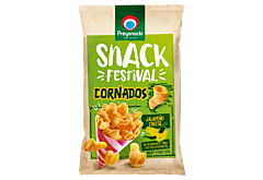 Przysnacki Snack Festival Przekąski kukurydziane o smaku serowym z jalapeno 110 g