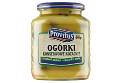 Provitus Ogórki konserwowe kozackie 640 g