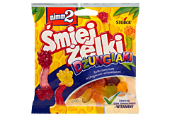 nimm2 Śmiejżelki Dżunglaki Żelki owocowe wzbogacone witaminami 90 g