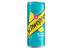 Schweppes Bitter Lemon Napój gazowany 330 ml