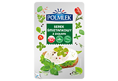 Polmlek Serek śmietankowy z ziołami 150 g