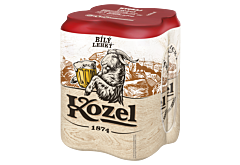 Kozel Bílý Lehký Piwo lekkie 2 l (4 x 0,5 l)